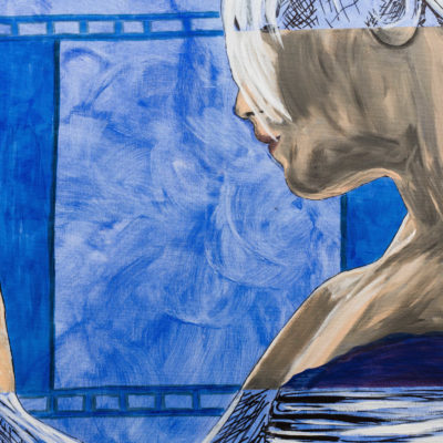 „Farbfilm“ 70 cm x 100 cm, Acryl auf LW, 799€