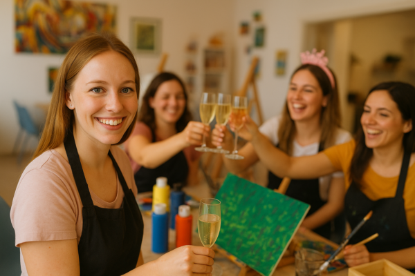 Mädelsabend im Kunststudio Mädelsabend im Kunststudio